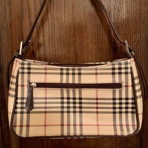 Italian Plaid Shoulder Bag